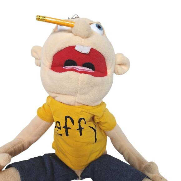Jeffy Puppet SML Plush Toy Stuffed Boy Doll 24 Inch - Picture 2 of 6